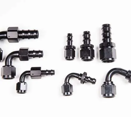 Radium Engineering 8AN Straight Pushlok Hose End