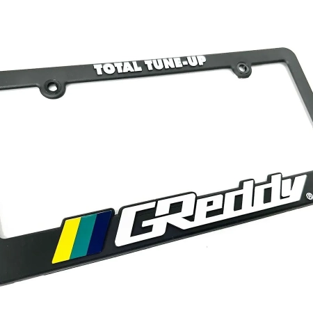 GReddy Total Tune Up License Plate Frame - 3 Color