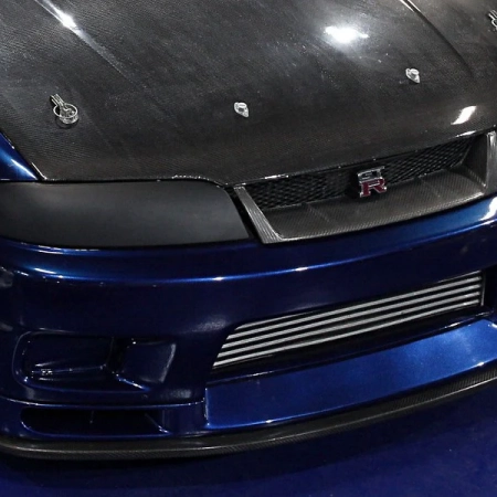 GReddy Garage 95-98 Nissan Skyline GT-R 400R Type Dry Carbon Hood