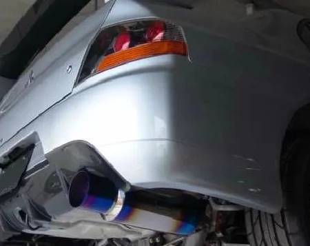 R1TITAN STTI-80+Sub Exhaust - Mitsubishi EVO 7-9