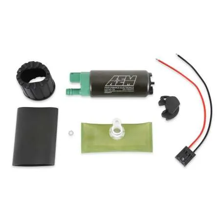 AEM 400 LPH E85 Compatible Fuel Pump Kit - Single Barb