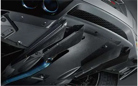 Nismo Dry Carbon Rear Diffuser Fin Set for '11 to '15 GTR R35 model years