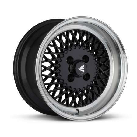 Enkei92 Classic Line 15x7 38mm Offset 4x100 Bolt Pattern Black Wheel