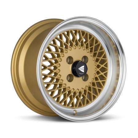 Enkei92 Classic Line 15x7 38mm Offset 4x100 Bolt Pattern Gold Wheel