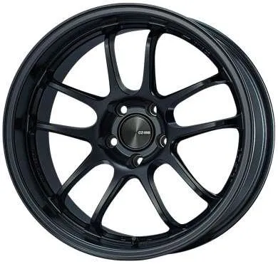 Enkei PF01EVO 17x9 0mm Offset 5x114.3 75mm Bore Matte Black Wheel