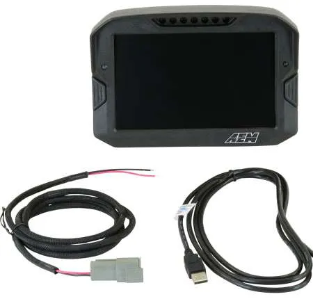 AEM CD-7 Logging Race Dash Carbon Fiber Digital Display (CAN Input Only)