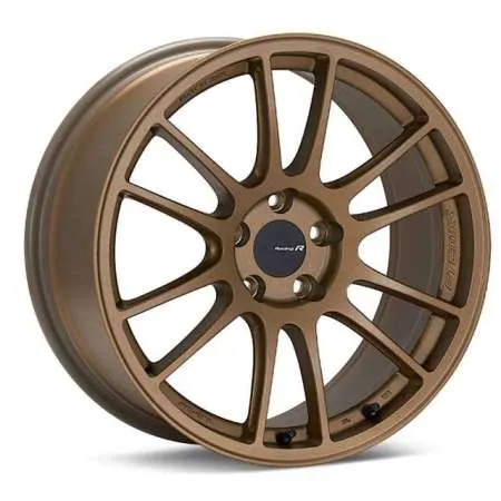 Enkei GTC01RR 18x10 5x114.3 22mm Offset Titanium Gold Wheel