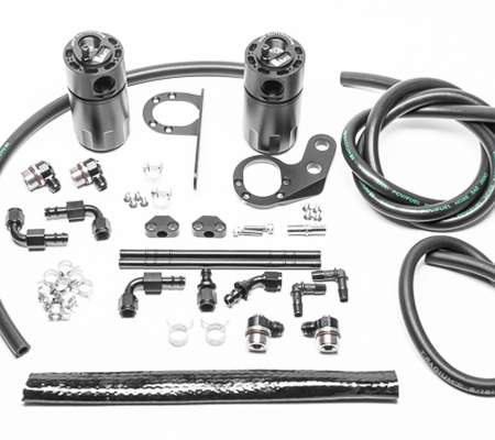 Radium 2017+ Honda Civic Type-R Fluid Lock Dual Catch Can Kit