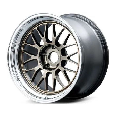 Volk 21A spec-SR 18x10.5J 0ET 5 x 114.3 F3 Face -  Shining Bronze Metal / Rim DC(SR)