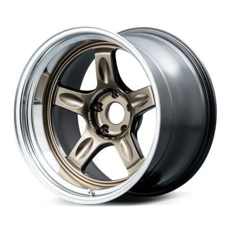 Volk 21C spec-SR 18x10.5J 0ET 5 x 114.3 F3 Face -  Shining Bronze Metal / Rim DC(SR)