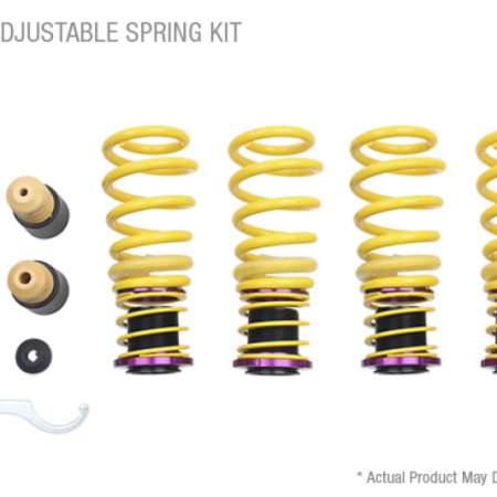 KW H.A.S. 2019+ McLaren 600LT w/ OE Lift System - Race Height Adjustable Spring Kit