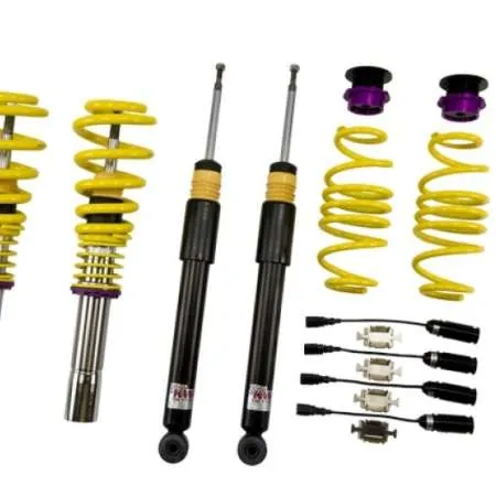 KW V1 Coilover Kit for  Audi A4 S4 (8K/B8) w/ electronic dampening controlSedan FWD + Quattro