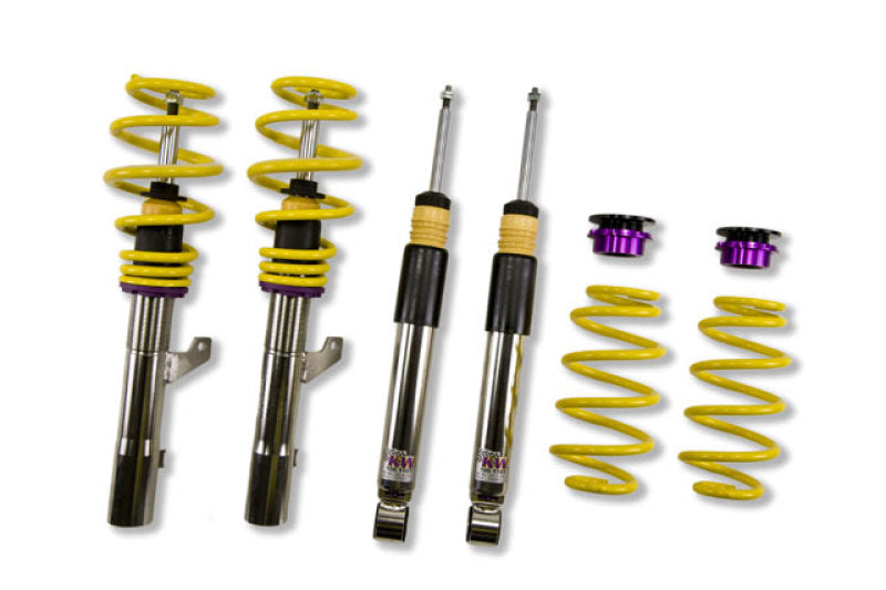 KW V3 Coilover Kit for VW Golf V GTI + Rabbit; 2WD (A5/1K 1KP); all engines; incl. DSG
