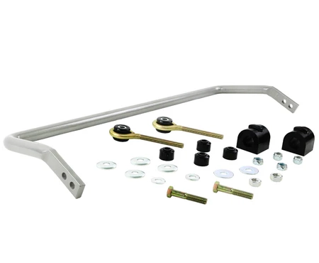 Whiteline 00-07 Ford Focus Gen 1 / 9/02-4/05 Focus LR MKI Rear 27mm Heavy Duty Adj Swaybar