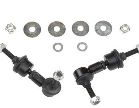 Whiteline 5/05+ Ford Focus / 04+ Mazda 3 BK Rear Swaybar Link Kit H/Duty Adj Steel Ball