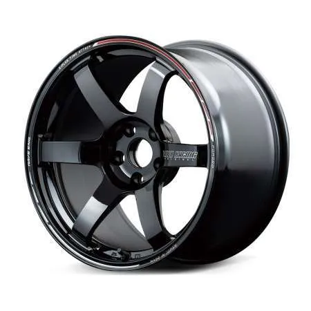 Volk TE37SAGA S-plus Time Attack Edition 17x7.5J 45ET 5 x 114.3 F 1 Face - Black/REDOT (KR)