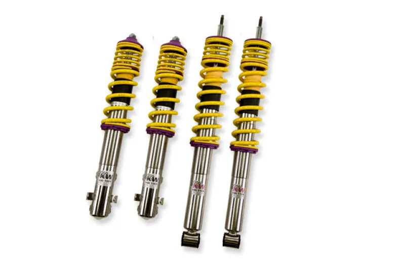 KW V2 Coilover Kit for VW Golf III / Jetta III (1HXO); all incl. Cabrio (-02); 2WD; all engines