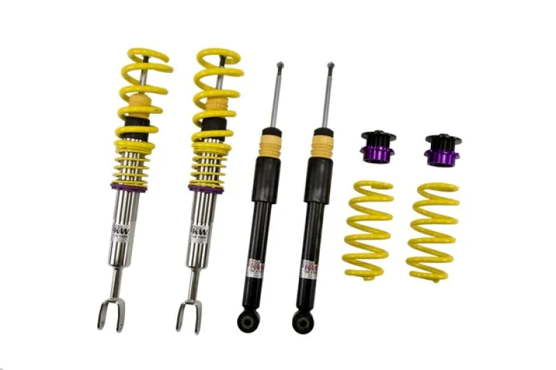 KW V1 Coilover Kit for  Audi A4 (8D/B5) Sedan + Avant; FWD; all enginesVIN# up to 8D*X199999