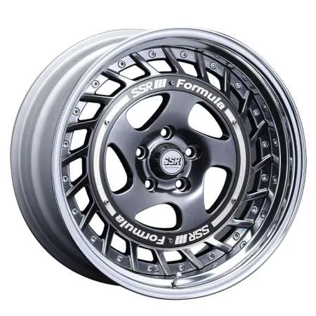 SSR Formula Aero Spoke 18x9.5 +43 NR 5/100 Prism Dark Gunmetal Wheel