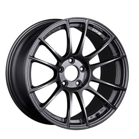 SSR GTX04 16x5 4x100 48mm Offset Dark Gunmetal Wheel