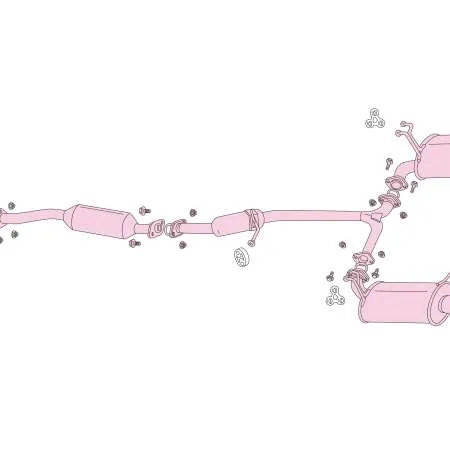 Fujitsubo Legalis R Exhaust - CL7 Accord Euro R