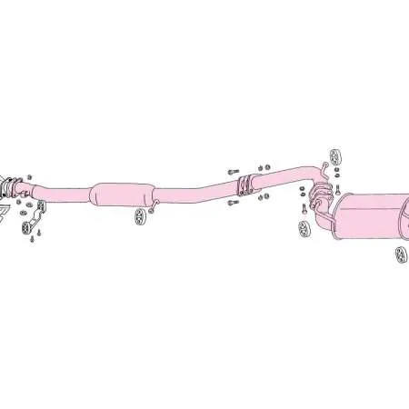 Fujitsubo Legalis R Exhaust - CD5A Lancer GSR / CD9A & CE9A Lancer Evo I-III