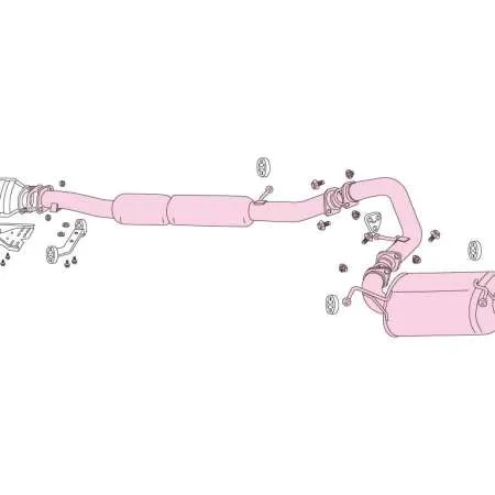 Fujitsubo Legalis R Exhaust - CN9A/CP9A Lancer Evo IV-VI