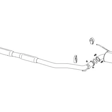 Fujitsubo Legalis R Exhaust - CT9A Lancer Evolution IX