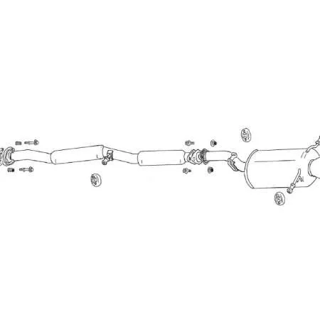 Fujitsubo Legalis R Exhaust - GDA Impreza WRX (A, B) / GDB Impreza WRX 02 (C, D)