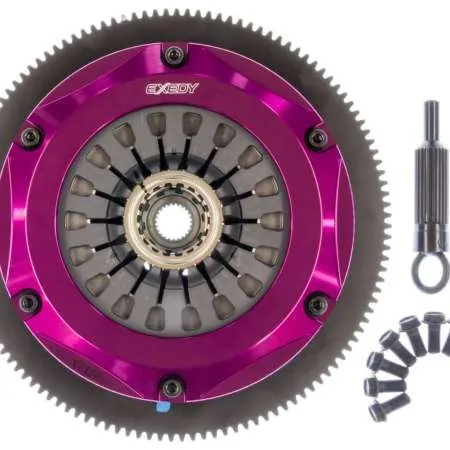 Exedy 1986-1989 Mazda RX-7 R2 Hyper Triple Cerametallic Clutch Rigid Disc Push Type Cover