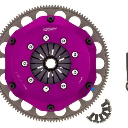 Exedy 2003-2007 Infiniti G35 V6 Hyper Twin Carbon-D Clutch Strap Drive Sprung Center Disc Push Type