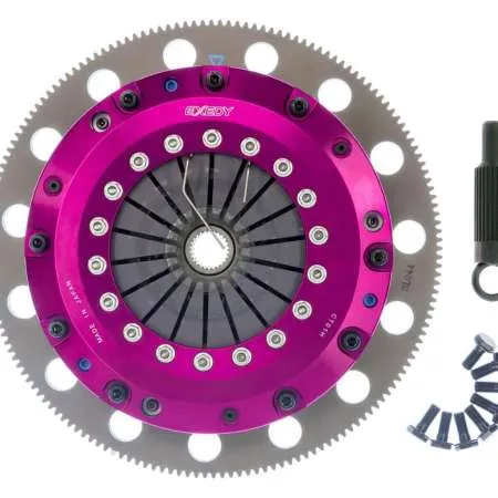 Exedy 2003-2007 Infiniti G35 V6 Hyper Twin Carbon-D Clutch Strap Drive Sprung Center Disc Push Type