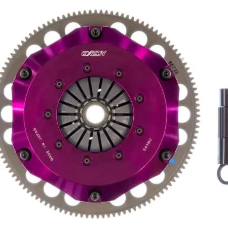 Exedy 2003-2007 Infiniti G35 V6 Hyper Twin Carbon-D Clutch Strap Drive Sprung Center Disc Push Type