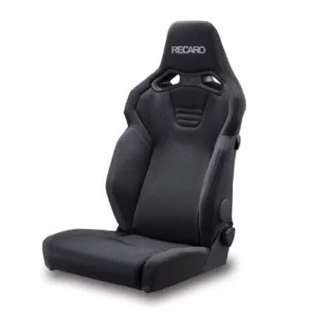 RECARO SR-C BK100 Black Kamui x Silver Brilliant Mesh Seat