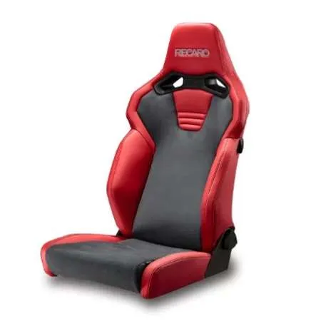 RECARO SR-C BK100 Black Kamui x Silver Brilliant Mesh Seat