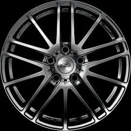 Mugen MFZ Wheel 17x7J 5x114.3 48 Offset - Formula Silver