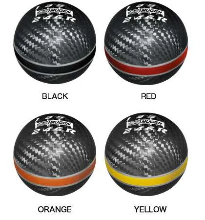 Mugen Yellow Carbon Shift Knob