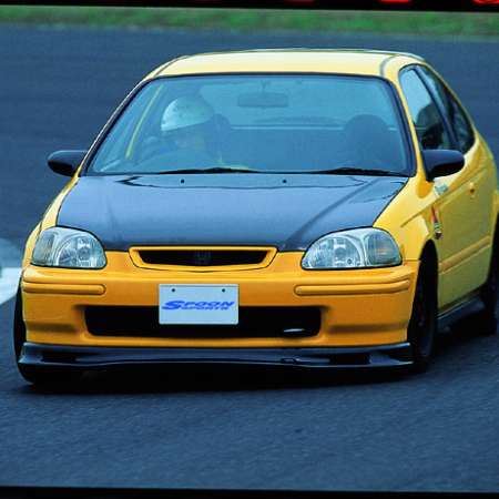 Spoon Sports Carbon Bonnet - Civic EK4/EK9 (early model) B16A, B16B