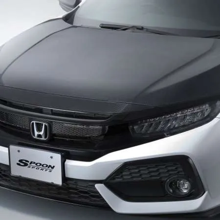 Spoon Sports Carbon Bonnet - Civic FK L15C, L15B