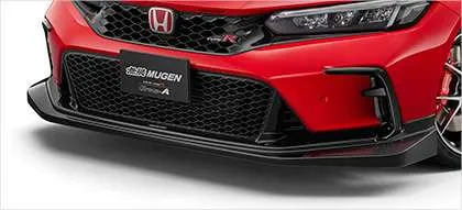 Mugen Berlina Black Front Under Spoiler Honda Civic FL5 Type R