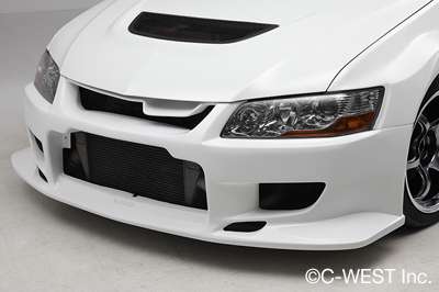 C-West CT9A Front bumper for Lancer EVOlution 8/9 GT-Type [PFRP] [PFRP]
