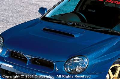 C-West GD Lightweight Aero Bonnet [FRP]