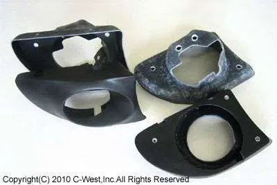 C-West GRB fog lamp attachment