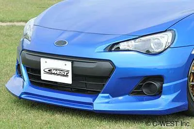 C-West BRZ ZC6 Front Half Spoiler [CFRP]
