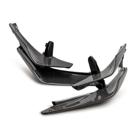 Seibon Carbon Fiber Front Bumper Canards for 2023-2025 Honda Civic Type R
