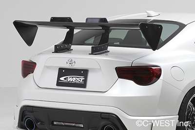 C-West GT-WING SWAN NECK Specially designed for 86/BRZ