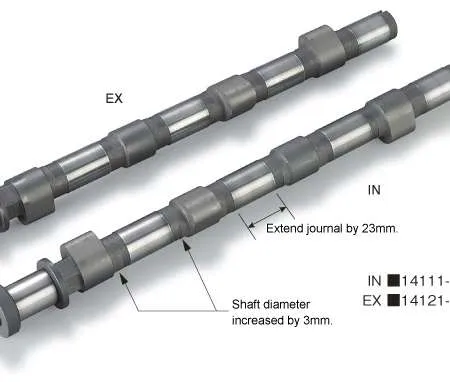 TODA SR20DE/DET High Power Profile 264EX Camshaft - 10.5 lift