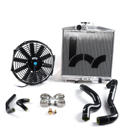 Hybrid Racing K-Swap Cooling Package Half-Size Rad (EK Civic K20Z3/K24)