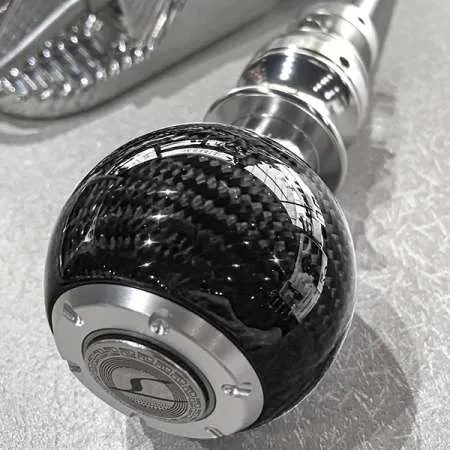 Liberal Black Carbon Transmatic Shift Knob - Impreza WRX VAG / Forester SJ