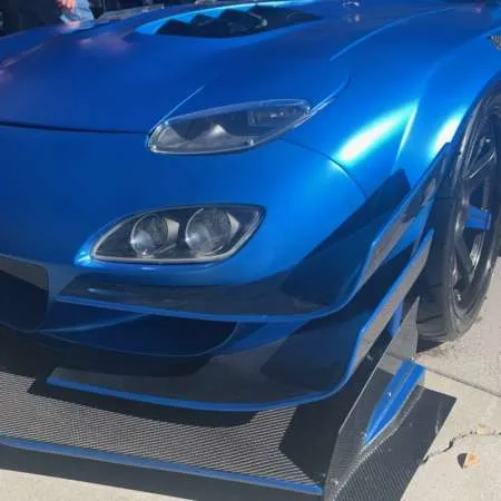 TCP Magic Front Bumper Upper Canard Type TT Full Carbon